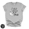 Ain't Afraid of No Ghosts Tee | Funny Halloween Ghost Graphic T-Shirt