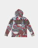 20 cool dragon red design Men's All-Over Print Hoodie