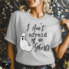 Ain't Afraid of No Ghosts Tee | Funny Halloween Ghost Graphic T-Shirt