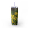 Skinny Tumbler with Straw – 20 oz Stainless Steel Cup