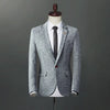 Men's slim suit in autumn and winter