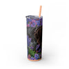 Skinny Tumbler with Straw – 20 oz Stainless Steel Cup