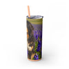 Skinny Tumbler with Straw – 20 oz Stainless Steel Cup