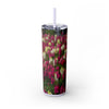 Skinny Tumbler with Straw – 20 oz Stainless Steel Cup
