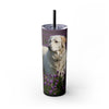 Skinny Tumbler with Straw – 20 oz Stainless Steel Cup