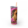 Skinny Tumbler with Straw – 20 oz Stainless Steel Cup