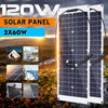 60W Monocrystalline Photovoltaic Solar Cell Power Board Outdoor Portable Emergency
