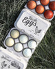 Split-Apart Egg Cartons - Securely Holds 6 or 12 Extra Large Eggs