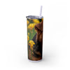 Skinny Tumbler with Straw – 20 oz Stainless Steel Cup