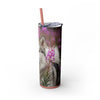 Skinny Tumbler with Straw – 20 oz Stainless Steel Cup