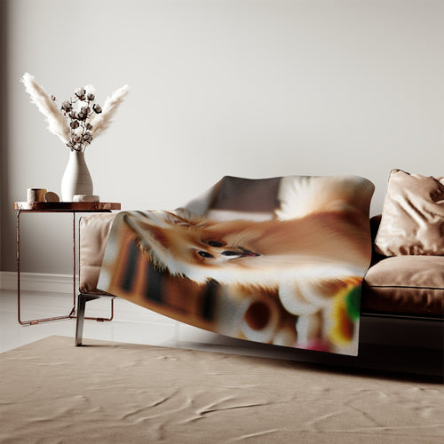 Sweatshirt Blanket – Plush Fleece Throw, 2 Size Options