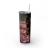 Skinny Tumbler with Straw – 20 oz Stainless Steel Cup