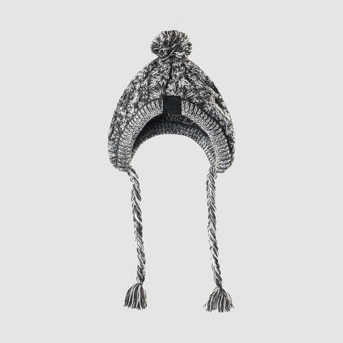 Autumn Winter Warm Knitted Pet Hats With Fluffy Ball