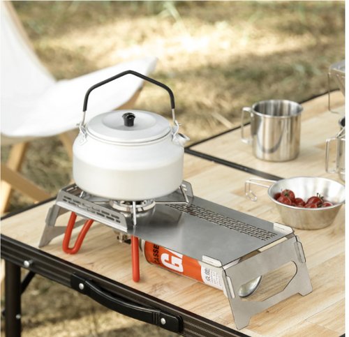 Outdoor windproof stainless steel and insulated picnic folding table