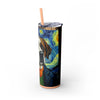 Skinny Tumbler with Straw – 20 oz Stainless Steel Cup