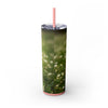 Skinny Tumbler with Straw – 20 oz Stainless Steel Cup
