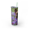 Skinny Tumbler with Straw – 20 oz Stainless Steel Cup