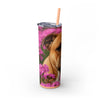 Skinny Tumbler with Straw – 20 oz Stainless Steel Cup