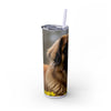 Skinny Tumbler with Straw – 20 oz Stainless Steel Cup
