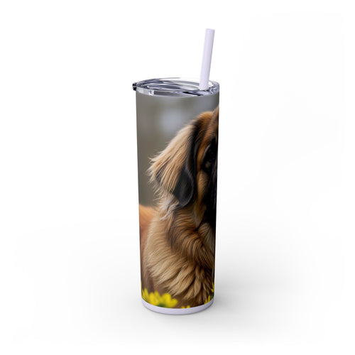 Skinny Tumbler with Straw – 20 oz Stainless Steel Cup