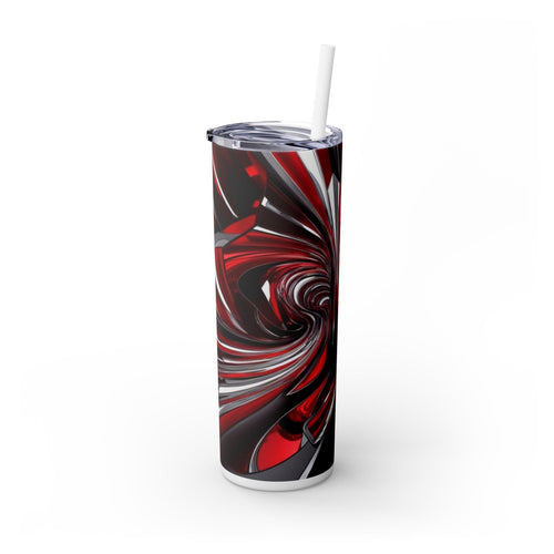 Skinny Tumbler with Straw – 20 oz Stainless Steel Cup