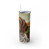Skinny Tumbler with Straw – 20 oz Stainless Steel Cup