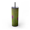 Skinny Tumbler with Straw – 20 oz Stainless Steel Cup