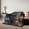Akita Sweatshirt Blanket