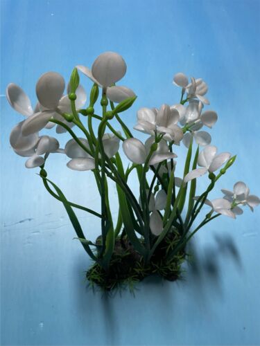 Artificial Aquarium Plant for Fish Tanks, LARGE aquarium plastic plant, 15 TALL