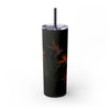 Skinny Tumbler with Straw – 20 oz Stainless Steel Cup