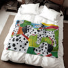 Sweatshirt Blanket – Plush Fleece Throw, 2 Size Options