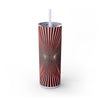 Skinny Tumbler with Straw – 20 oz Stainless Steel Cup