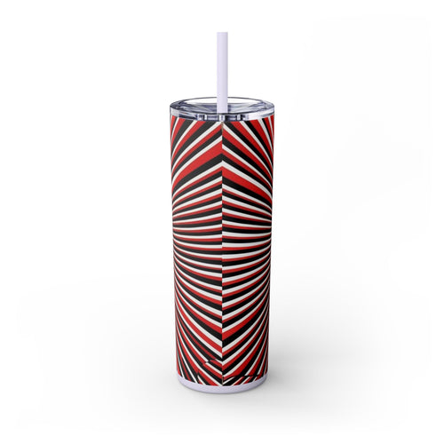 Skinny Tumbler with Straw – 20 oz Stainless Steel Cup