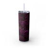 Skinny Tumbler with Straw – 20 oz Stainless Steel Cup