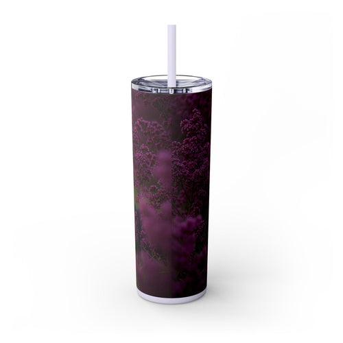Skinny Tumbler with Straw – 20 oz Stainless Steel Cup