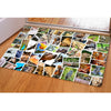 Pattern custom floor mat office living room non-slip door mat foot pad