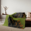 Sweatshirt Blanket – Plush Fleece Throw, 2 Size Options