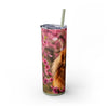 Skinny Tumbler with Straw – 20 oz Stainless Steel Cup