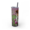 Skinny Tumbler with Straw – 20 oz Stainless Steel Cup