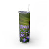 Skinny Tumbler with Straw – 20 oz Stainless Steel Cup