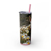 Skinny Tumbler with Straw – 20 oz Stainless Steel Cup