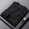 Men's Jacquard Loose Plus Size Wool Sweater
