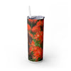 Skinny Tumbler with Straw – 20 oz Stainless Steel Cup