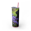 Skinny Tumbler with Straw – 20 oz Stainless Steel Cup