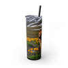 Skinny Tumbler with Straw – 20 oz Stainless Steel Cup