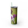Skinny Tumbler with Straw – 20 oz Stainless Steel Cup
