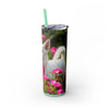 Skinny Tumbler with Straw – 20 oz Stainless Steel Cup