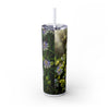 Skinny Tumbler with Straw – 20 oz Stainless Steel Cup