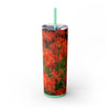 Skinny Tumbler with Straw – 20 oz Stainless Steel Cup