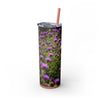 Skinny Tumbler with Straw – 20 oz Stainless Steel Cup
